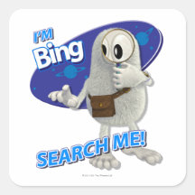 Kleine Planeten Bing - suchen Sie mich! Aufkleber