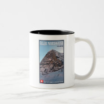Kleine Scheidegg - die Nordwand des Eiger Tee Haferl
