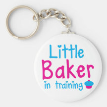 Kleiner BÄCKER im Training Schlüsselanhänger