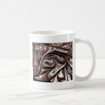 kleiner Becher des Schokoladenstrudels Kaffeehaferl