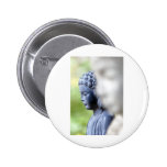 Kleiner blauer Buddha buttons