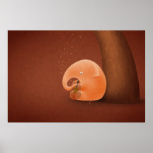 Kleiner Elefant, großer Ukulele Poster