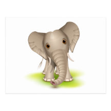 Kleiner Elefant Postkarten