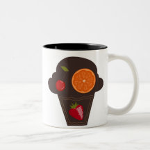 Kleiner Kuchen Kaffee Haferl