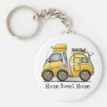 Kleiner Riss-Tropfen-Lagerbewohner Keychains Schlüsselband