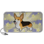 Kleiner Sternpembroke-WaliserCorgi iPod Lautsprecher