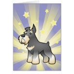 Kleiner SternSchnauzer Karte