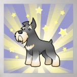 Kleiner SternSchnauzer Posterdrucke