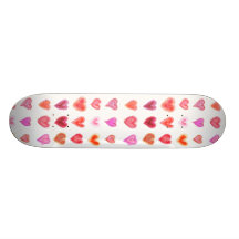 Kleines Herz-Skateboard Individuelle Decks