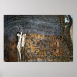 Klimt - Beethovenfries ~ verzerrendes Schmerz Plak Plakatdrucke