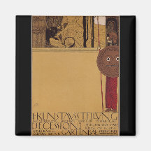 Klimt ~ erste Ausstellung der Sezession Magnete
