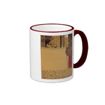 Klimt ~ erste Ausstellung der Sezession Kaffee Tassen
