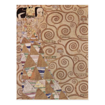 Klimt ~ Erwartung Postkarten