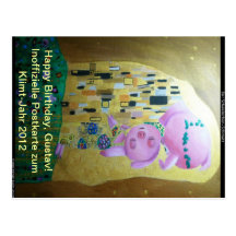 Klimt-Jahr-2012 Postkarte