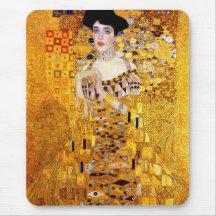 Klimt Porträt der Mausunterlage Adele Bloch-Bauer  Mousepads