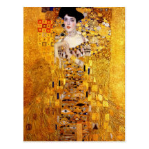 Klimt Porträt von Postkarte Adele Bloch-Bauer I