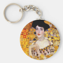 Klimt Porträt von Schlüsselkette Adele Bloch-Bauer Schlüsselbänder