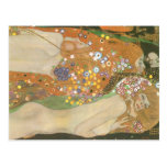 Klimt ~ Wasserschlangen (Freundinnen) II Postkarte