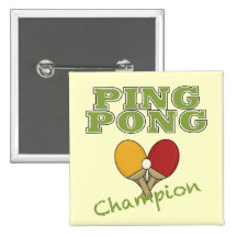 Klingeln Pong Meister Anstecknadelbuttons