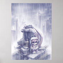 Klingt wie Regen Poster