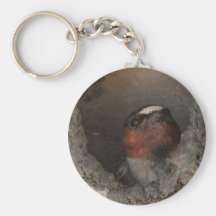 Klippen-Schwalbe 2 Keychain Schlüsselband