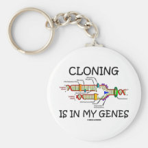 Klonen ist in meinen Genen Schlüsselband