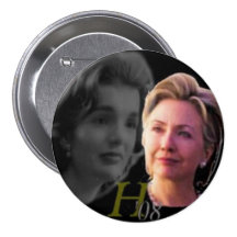 Knopf Hillary 3-Inch Anstecknadelbuttons
