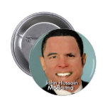 Knopf Johns Hussain McBama Anstecknadel