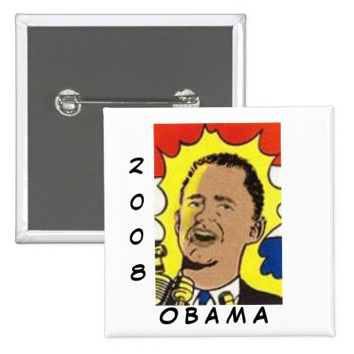 Knopf Obama 2008 Anstecknadel