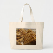 Knusperiger Gebäck-Bäckerei-Freuden-Nahrungsmittel Taschen