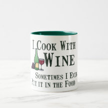 Kochen mit Wein Kaffee Tasse