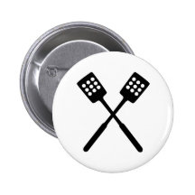 Kochen - Spachtel Anstecknadelbutton