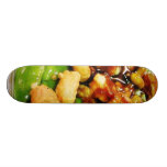 Kochen von Nahrungsmittelabendessen-Erbsen-Hülsen  Skateboard Deck