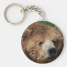 Kodiak-Braunbär Keychain Schlüsselanhänger