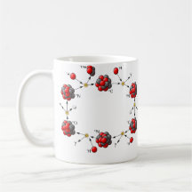 Kohlenstoff-Stickstoff-Sauerstoff- (CNO)Zyklus Tee Tasse