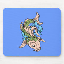 Koi Fisch fish Mauspad