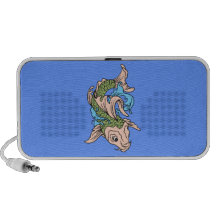 Koi Fisch fish Mini Lautsprecher