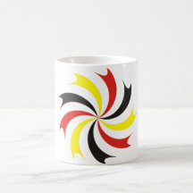 Kokarde cockade Deutschland Germany Teetassen
