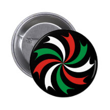Kokarde cockade Italien Italy Italia Anstecknadel