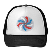Kokarde cockade USA United States of America Kult Mützen