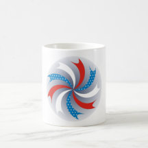 Kokarde cockade USA United States of America Tee Haferl
