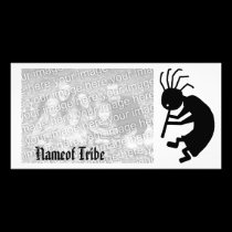 Kokopelli Fotokarte fotokarten