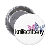 KOL - Schmetterlings-Knopf Button