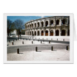 Kolosseum in Nimes Grußkarten