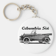 Kolumbien 1917 sechs Zeitungs-Anzeige Keychain Schlüsselanhänger