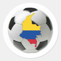 Kolumbien-Nationalmannschaft Runde Sticker