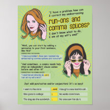 Komma Spleißn und Lauf-ONS Posterdrucke