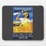 Kommen Sie und helfen Sie bei der Sieg-Ernte Mousepad