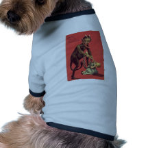 Kommt hier das Krampus! 2 Haustier T-shirt