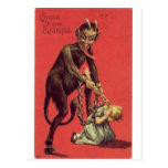 Kommt hier das Krampus! 2 Postkarte